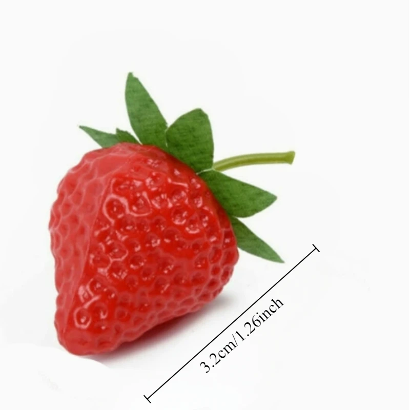 10/20pcs Simulation strawberry - Home Decor Scrap recension och pris
