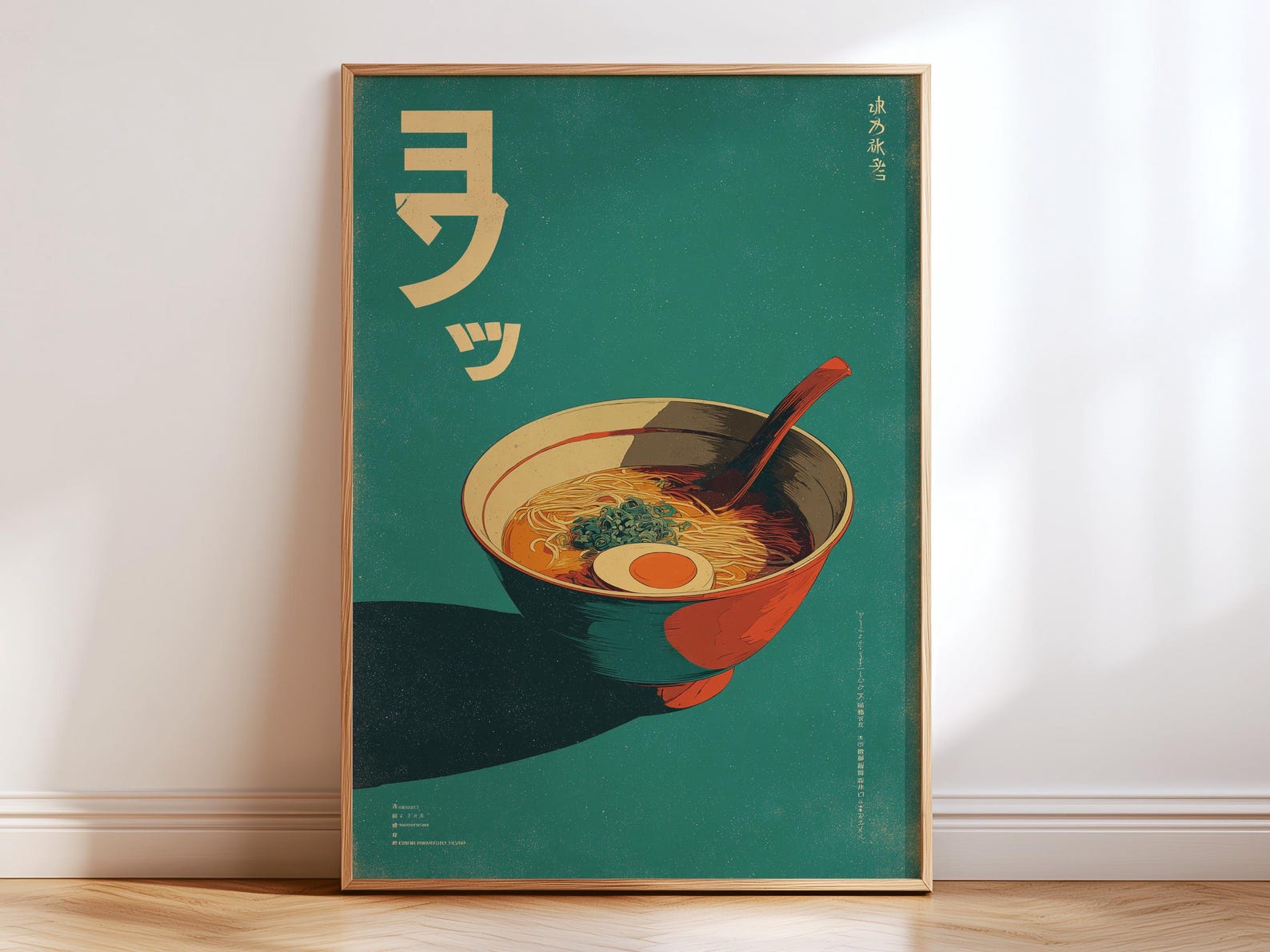 Retro Japanese Ramen Canvas Ar - Home Decor Youtube recension och pris