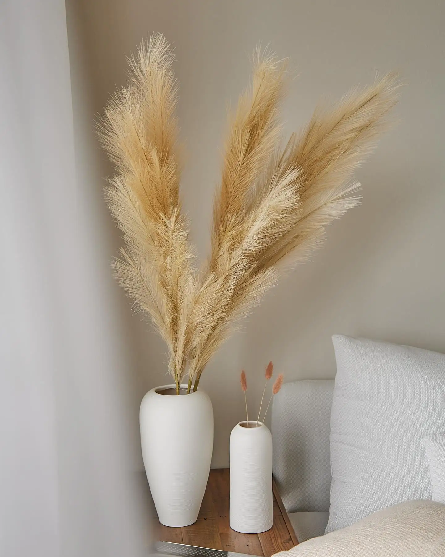 Artificial Faux Pampas Grass L - Pampas Grass Decor recension och pris