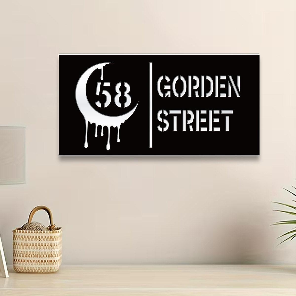 1Pc Custom tropical fish Numbe - Home Decor Garden recension och pris