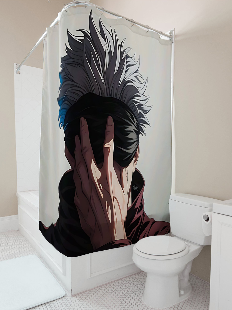 Anime Style Shower Curtain Uni - Home Decor Design Ideas recension och pris