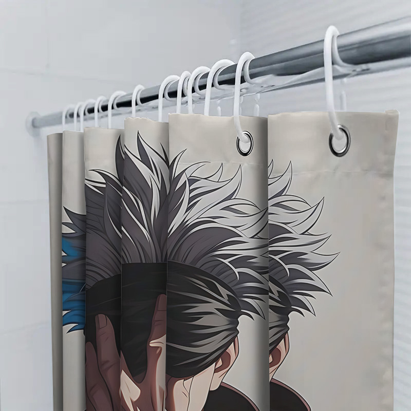 Anime Style Shower Curtain Uni - Home Decor Design Ideas recension och pris