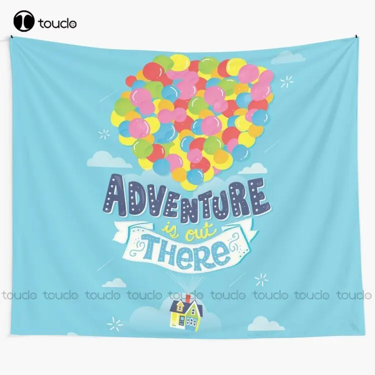Adventure Is Out There Tapestr - Home Decor Website recension och pris