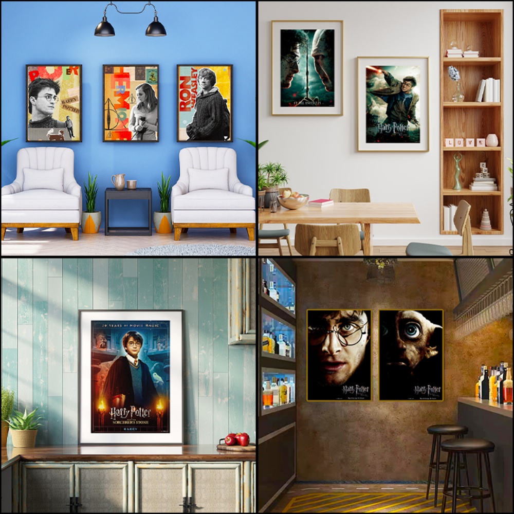 30*43cm Genuine Harry Potter P - Home Decor Scrap recension och pris