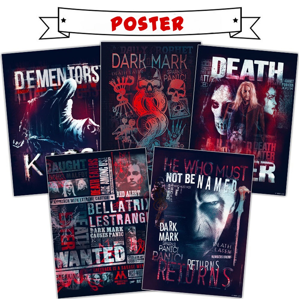 30*43cm Genuine Harry Potter P - Home Decor Scrap recension och pris