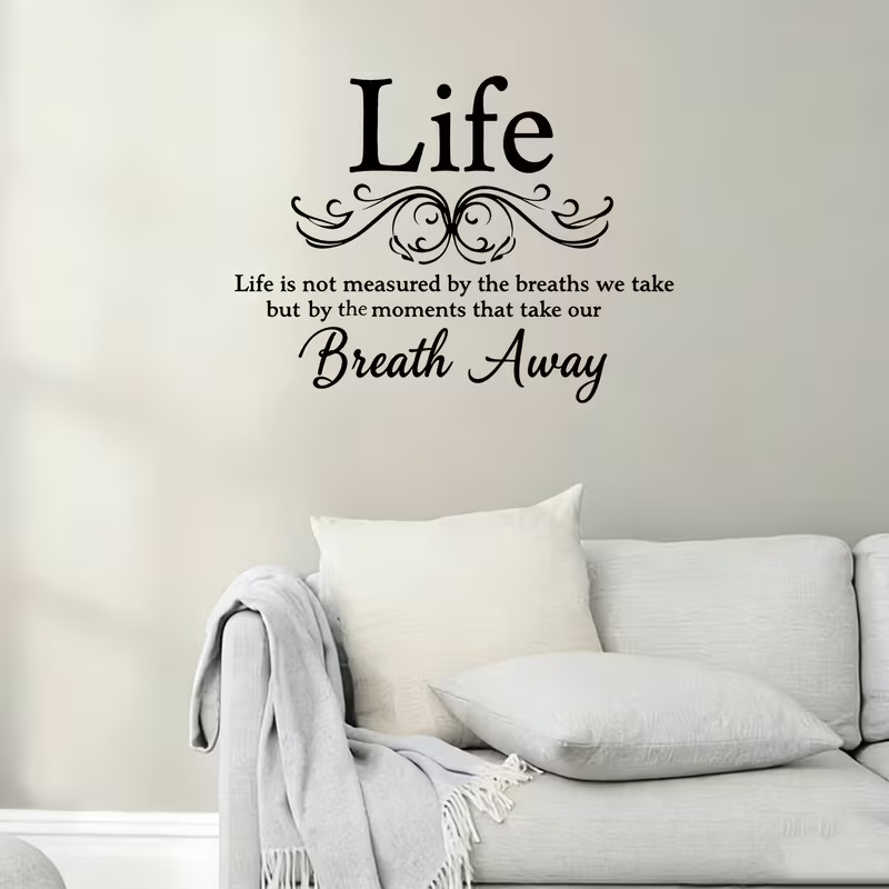Elegant Inspirational Quote Wa - Home Decor Vinyl Flooring recension och pris