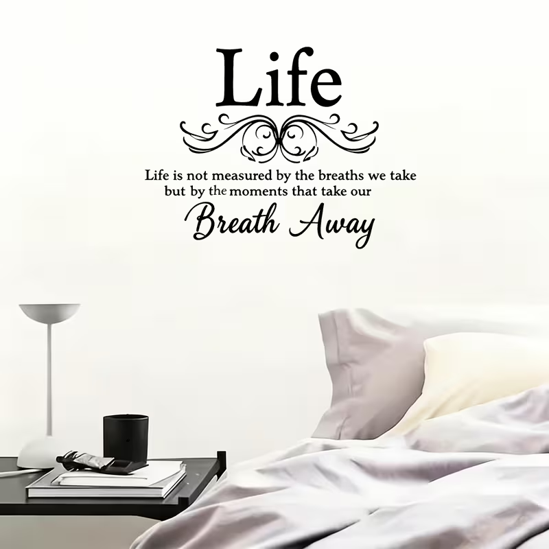 Elegant Inspirational Quote Wa - Home Decor Vinyl Flooring recension och pris