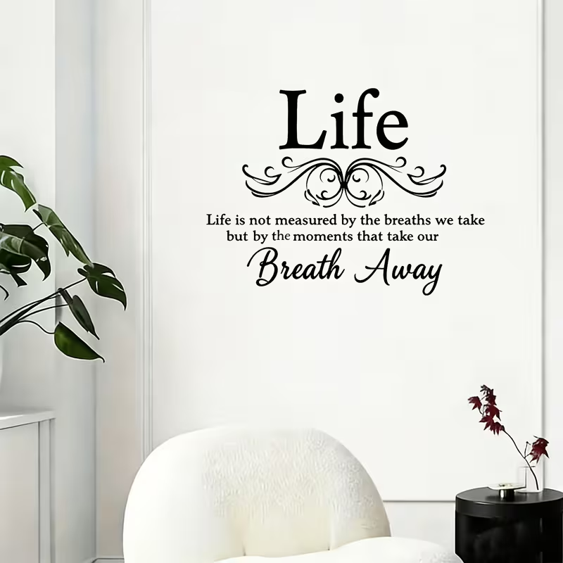 Elegant Inspirational Quote Wa - Home Decor Vinyl Flooring recension och pris