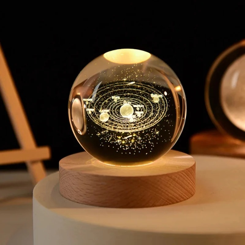 6cm Crystal Ball Decoration As - Home Decor Glass recension och pris