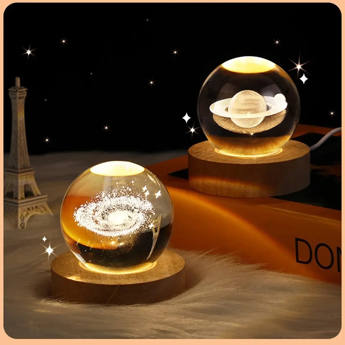 6cm Crystal Ball Decoration As - Home Decor Glass recension och pris