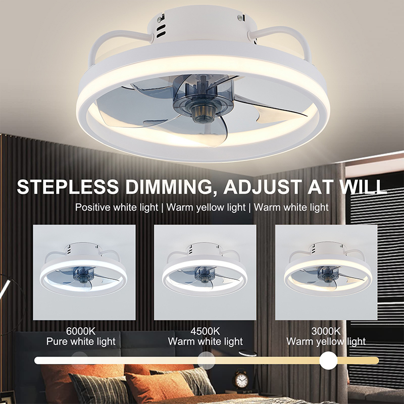 LED Ceiling Light Fan With APP - Home Decor App Free recension och pris